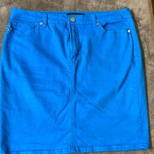 Jean skirt size 14